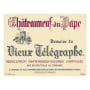 Domaine du Vieux Telegraphe Chateauneuf-du-Pape Telegramme 2011 Front Label