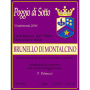 Poggio di Sotto Brunello di Montalcino 2006 Front Label