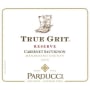 Parducci True Grit Reserve Cabernet Sauvignon 2010 Front Label