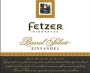 Fetzer Barrel Select Zinfandel 1997 Front Label