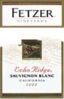Fetzer Echo Ridge Sauvignon Blanc 1998 Front Label