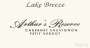 Lake Breeze Arthur's Reserve 2006 Front Label