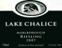 Lake Chalice Riesling 2007 Front Label