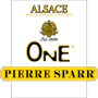 Pierre Sparr Alsace One 2011 Front Label