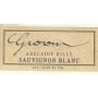Groom Sauvignon Blanc 2013 Front Label