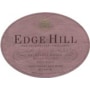 Edge Hill Napa Valley Field Blend Mixed Blacks 2011 Front Label