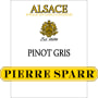 Pierre Sparr Pinot Gris 2012 Front Label