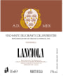 Lanciola Vin Santo 2006 Front Label
