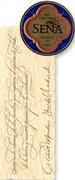 Caliterra Sena 1996 Front Label