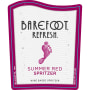 Barefoot Summer Red Spritzer Front Label