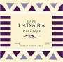 Indaba Pinotage 1998 Front Label