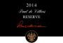 Landskroon Paarl Paul de Villiers Reserve 2014 Front Label