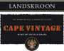 Landskroon Paul & Hugo de Villiers Cape Vintage 2012 Front Label