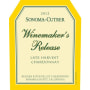 Sonoma-Cutrer Winemaker's Release Late Harvest Chardonnay 375ML 2012 Front Label