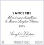 Langlois Sancerre 2015 Front Label