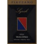 Piazzano Syrah Colli della Toscana Centrale 2007 Front Label