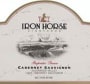 Iron Horse T bar T Cabernet Sauvignon 1997 Front Label