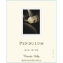 Pendulum Red Blend 2010 Front Label