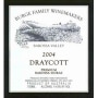 Burge Family Draycott Shiraz 2001 Front Label