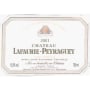 Chateau Lafaurie-Peyraguey Sauternes (375ML half-bottle) 2001 Front Label