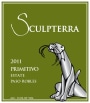 Sculpterra Winery Estate Primitivo 2011  Front Label