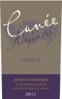 Lapostolle Apalta Vineyard Cuvee Alexandre Merlot 2011 Front Label