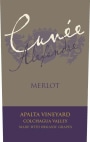 Lapostolle Apalta Vineyard Cuvee Alexandre Merlot 2012 Front Label