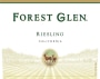 Forest Glen Riesling 2012  Front Label
