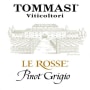 Tommasi Le Rosse Pinot Grigio 2013 Front Label