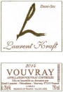 Laurent Kraft Vouvray 2014 Front Label