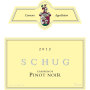 Schug Carneros Pinot Noir 2012 Front Label