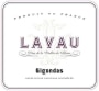 Lavau Gigondas 2012 Front Label