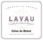 Lavau Cotes du Rhone Blanc 2014 Front Label
