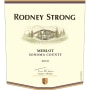 Rodney Strong Sonoma Merlot 2010 Front Label