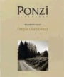 Ponzi Chardonnay 1997 Front Label