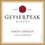 Geyser Peak Pinot Grigio 2013 Front Label