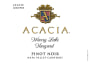 Acacia  Lake Vineyard Pinot Noir 2012 Front Label