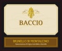 Le Chiantigiane Brunello di Montalcino Baccio 2008 Front Label