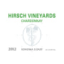 Hirsch Estate Chardonnay 2012 Front Label