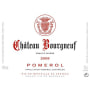 Chateau Bourgneuf  2009 Front Label