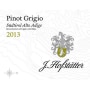J. Hofstatter Alto Adige Pinot Grigio 2013 Front Label