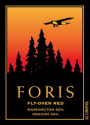 Foris Fly-Over Red 2011 Front Label