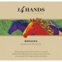 14 Hands Riesling 2012 Front Label