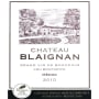 Chateau Blaignan  2010 Front Label