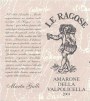 Le Ragose Amarone della Valpolicella Marta Galli Classico 2003 Front Label