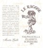 Le Ragose Valpolicella Classico Marta Galli Superiore 2003 Front Label