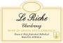 Le Riche Chardonnay 2009 Front Label