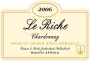 Le Riche Chardonnay 2006 Front Label