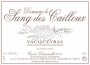 Dom. Le Sang Des Cailloux Vacqueyras Cuvee Doucinello 2014 Front Label