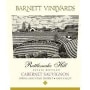 Barnett Vineyards Rattlesnake Cabernet Sauvignon 1996 Front Label